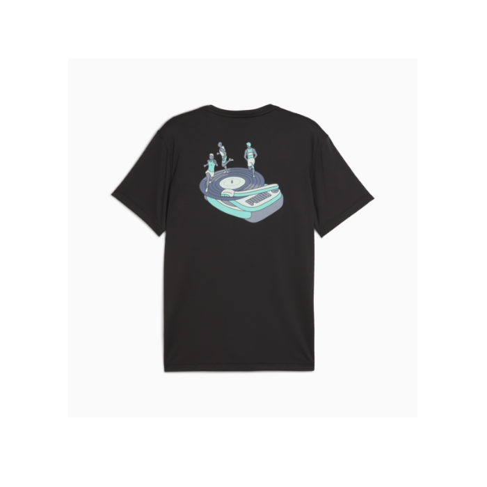 PUMA M GRAPHICS RUNNING SLOGAN TEE